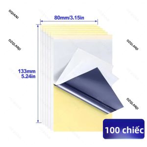 Máy In Stencil Hình Xăm Mini AIMO MR3 Không Dây Nhiệt 80mm Kèm Giấy Chuyển 3 Inch Cho Các Mẫu Hình Xăm Nhỏ