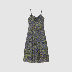ICICLE | Summer Cotton Stretch Printed Long Dress