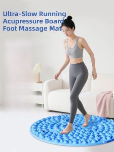 Soft TPE Finger Pressure Board Sensory Foot Massage Mat Home Fitness Equipment Muscle Relaxation Sensory Integration Training