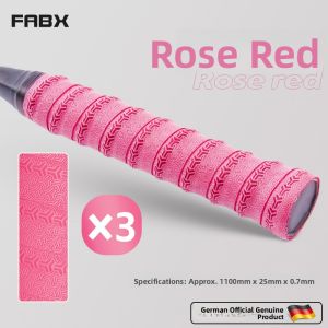 FABX | Anti-Slip Shock-Absorbing Sweat-Absorbing Handle Wrap for Badminton Racket