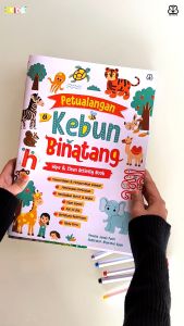 Petualangan di Kebun Binatang: Wipe & Clean Activity Book