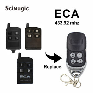 ECA Garage Remote Control for 81CR 82CR 84CR ACR-6 433.92mhz Rolling Code Transmitter Controller