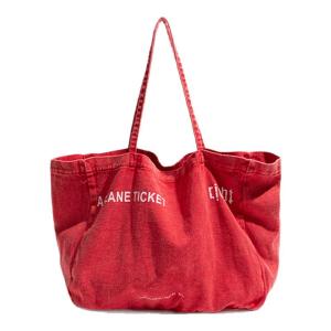MABULA | Denim Canvas Tote Large Capacity Summer New