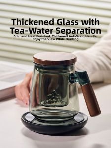 GIANXI | Separation Glass Premium Office Male-specific View-tea Tea Cup
