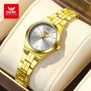 OPK Watch For Women Waterproof Original Sale Luxury Formal Watches Stainless Steel Strap With Gift Box Watch Women