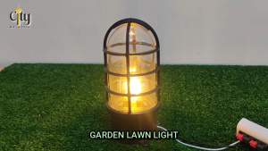 OUTDOOR INDUSTRIAL CAGE DESIGN E27 BULKHEAD WALL CEILING LAMP LIGHTING Die-Cast Material