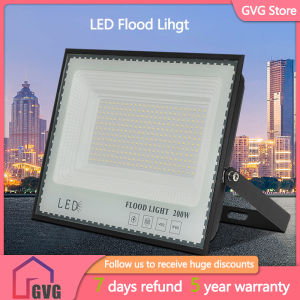 GVG 30W 50W 100W 200W LED Flood Light 220V Outdoor Floodlight Waterproof 220v Street Lamp IP66 2 Year Warranty