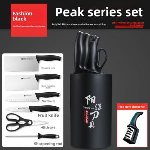 TINGLING | Stainless Steel Kitchen Knife Set with Slicing and Meat Cutting Knives