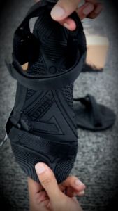 TRIGLAV - Sandal Gunung Cewek Korea Style Karet Full black