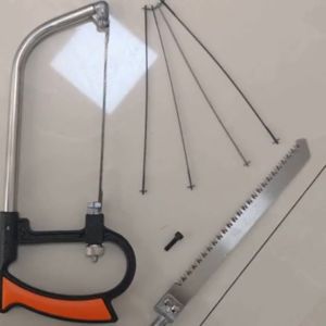 Gergaji Genggam Mini Set Portable Magic Saw Serbaguna Multifungsi dengan 4 Pilihan Mata