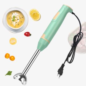 【Ready Stock】Stainless Steel Immersion Hand Blender 300W Electric Stick Blender Immersion Blender for Baby Food Smoothies Soup