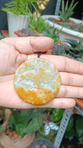 Mặt dây cẩm thạch phong thủy Phượng hoàng__Đại bàng_Bươm bướm_Dơi ngậm tiền_ Chạm khắc thủ công _ Cẩm thạch tự nhiên Ngọc Duyên