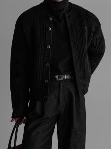 DAVID&ME | Classic Retro Mens Sweater Cardigan