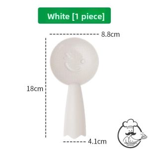 Besee | Imported Large Non-Stick Rice Spoon Standable with Smile Face