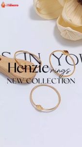 Cincin Emas Asli 10 Karat Henzie J5 Ismoyo
