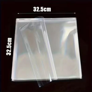 Wholesale 5-200Pcs Recording Protective Sleeves 12"OPP LP Vinyl Inner Outer Plastic Record Self Adhesive Records Bag Storage Bag