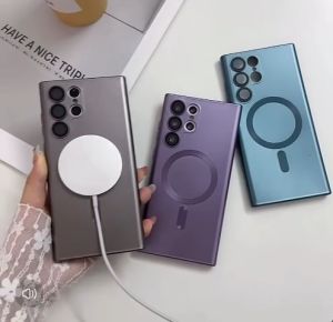 SOFT CASE MATTE MAGSAFE SAMSUNG Galaxy A15 A16 A55 CASING MAGSAFE Magnetic Silikon MM-216