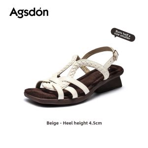 Agsdon | Elegant French Outdoor Wear Stylish 2026 New Breathable Sandals