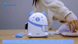 Lepu LNE503 Nebulizer Saline Spray Compressor Cough Phlegm Mesh Nebulizer Machine for Kids Nebulizador Portatil 雾化器