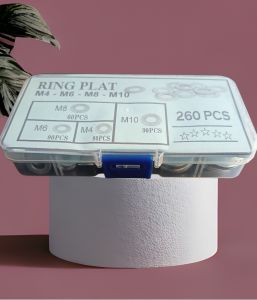 260Pcs Ring Plate M4-M10