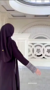 Gamis Muslim Mahira Abaya Model 2 Layer Trend Terbaru 2025 Gamis Abaya Dewasa Remaja Lebaran Modern Pesta Mewah Kondangan Simple Elegan Kekinian