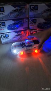 MAINAN MOBIL POLISI KELUAR ASAP POLICE CAR SPRAY