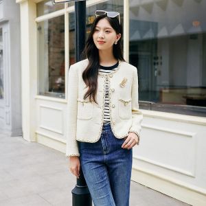Koradior | Vintage Elegant Wool French Style Blouse
