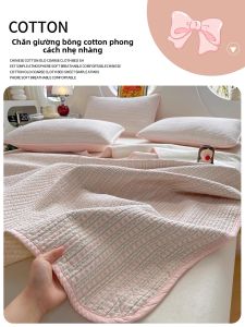 Yuzhaolin | Bộ Phủ Giường Chống Trượt Bằng Cotton Sạch