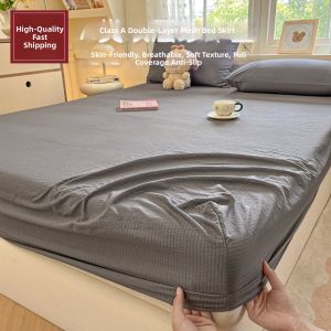 HAOMIAN | Double Layer Gauze Mattress Cover 180cmx200cm