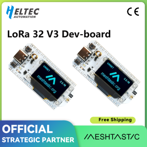2PCS Heltec WiFi LoRa 32(V3) Dev-board BLE LoRa OLED ESP32-S3FN8 Onboard 0.96-inch 128*64 Dot Matrix OLED Support the Arduino