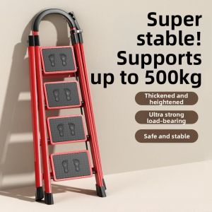 Folding Extendable Multifunction Thickened Household Ladder
