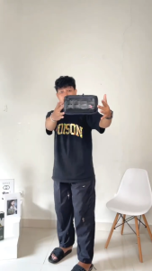 Handbag Tas Tangan Pria Clutch Multifungsi Selempang Cowok Premium Waterproof Anti Air AKZ 670