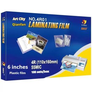 Thousand Sails Plastic Film55/80micPlastic packaging film5.5Silk Protective Card Film for Photos Drawings Documents and Cards