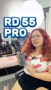 【NEW】Baofeng RD-55PRO Long Range Portable  Walkie Talkies 10W High Power Bluetooth And APRS Handheld Walkie Talkie Two Way Raido With Flashlight