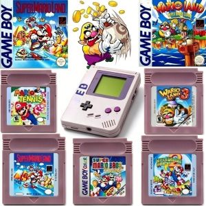 Bandai | -New GBC 16 Bit Game Video Game Cartridge Console16 Bit Game Card Wario Land Donkey Kong Wario Land 2 Yoshi for GBC/GBA Mario