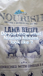 Alps Natural Nourish 15KG Dog Dry Food 15KG Salmon / Lamb