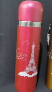Termos Air Panas Termos Karakter Paris Bahan Steinless Stell Ukuran 500ML