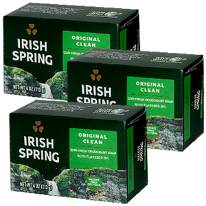 Combo 2 Cục Xà Phòng Irish Spring giúp sạch da hương thơm tươi mát - hàng nhập khẩu Mỹ