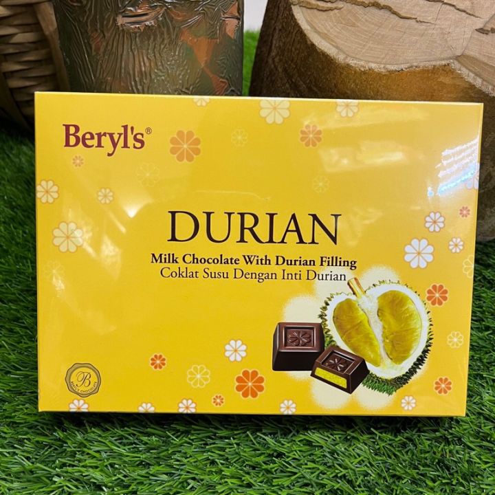 Beryl’s Durian Milk Chocolate with Durian Filling 150g Lazada
