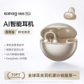 Sanag S6S pro Open-Design Bluetooth Earphones Bone Conduction Wireless Ear Clip-On Stereo Sound Long Battery Life Bass Boost. 