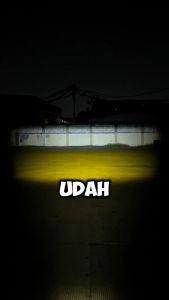 LED Sorot Laser Gun Super Slim ISUN MPT1 25 Wattage Blue Lens