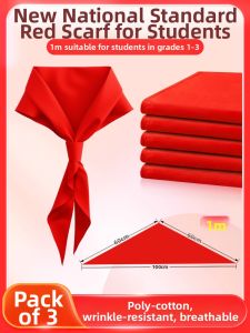 Feiyu | Soft Breathable Standard Size Red Scarf for Pioneers 1.2m