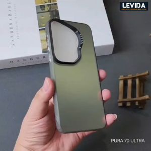 Case Huawei Pura 70 Ultra Silicone Case Casing Imd Case Hologram Black for Huawei Pura 70 Ultra