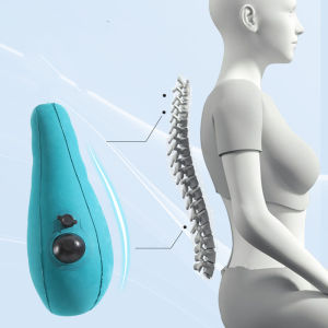 Ergonomic Inflatable Lumbar Support Pillow Press Type Cushion Enhances Back Comfort During Long-distance Flights