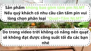 Quạt Trần DC 12V/24V-28W Sử Dụng Năng Lượng Mặt Trời Đường Kính Khoảng 1m2