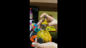 Maxco-E LPG Regulator with pressure gauge with free 1.5m hose and 2 hose ring by QUEBES