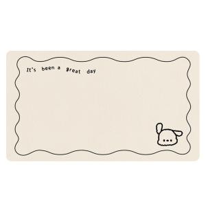 HOUGOUXIANG | Waterproof Oil-Resistant Heat-Resistant Rectangular Leather Table Mat