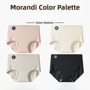 Miiow | Ice Silk Seamless Underwear Womens Summer Lightweight Breathable Antibacterial Yoga Fitness Shorts Youth Mid Waist Briefs