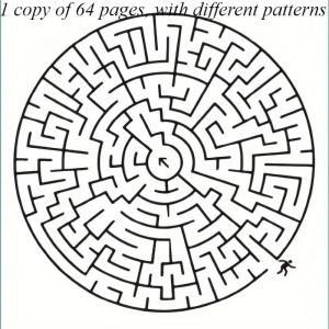 1pc Maze Book Engaging Concentration Puzzles Activity Book Party Gift Focuses on Attention Enhancement Brain Teaser Puzzles
