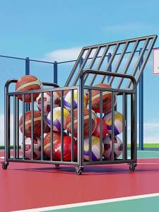 Basketball Storage Mobile Rack